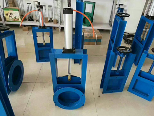 氣動耐磨通風(fēng)插板閥